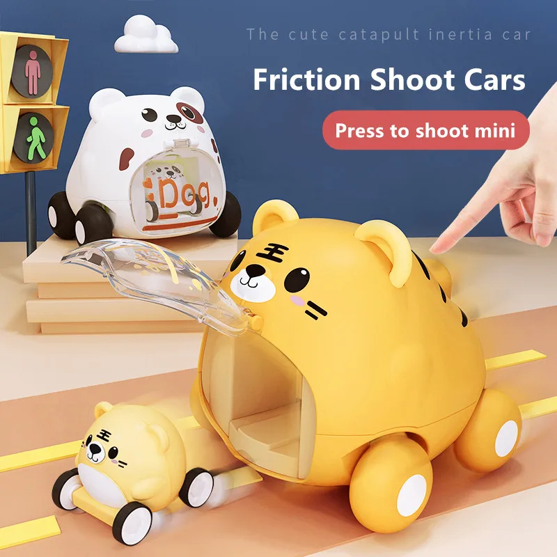 Montessori Baby Cars Toys for Kids Boys 1 to 2 Years Old Babies Infant Interactive Toys Carro Bebe 6 12 24 Months Baby Speelgoed