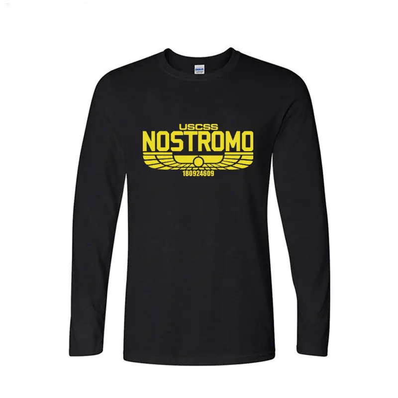 Повседневная одежда Nostromo хлопковая Футболка с изображением инопланетянина
