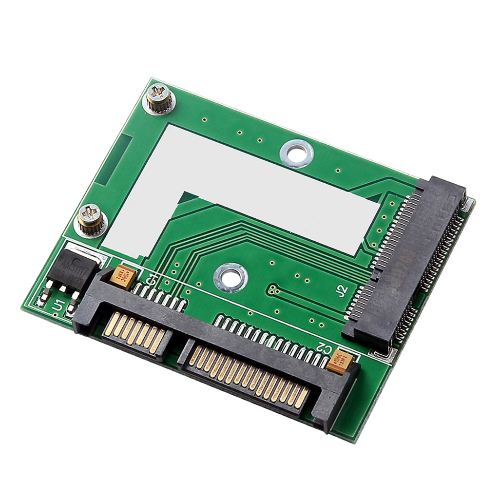 MSATA SSD до 2 5 &quotSATA 6 0 Gps адаптер конвертер плата карты для компьютера | Компьютеры и