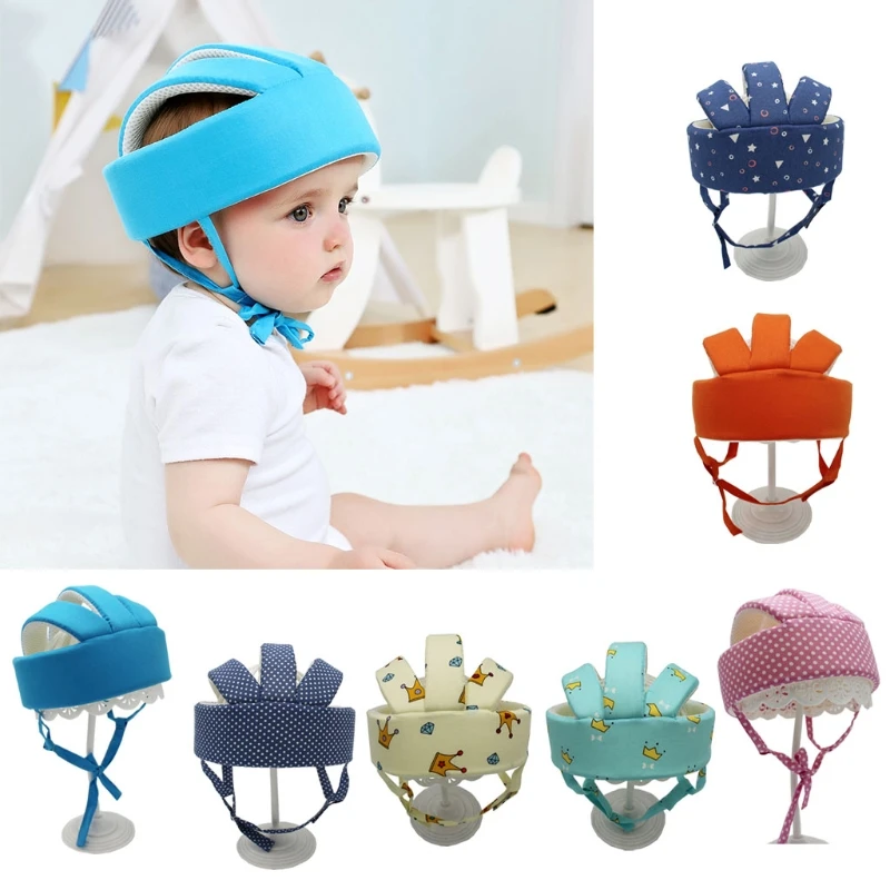 

Baby Adjustable Safety Helmet Headguard Protective Harnesses Hat Protection