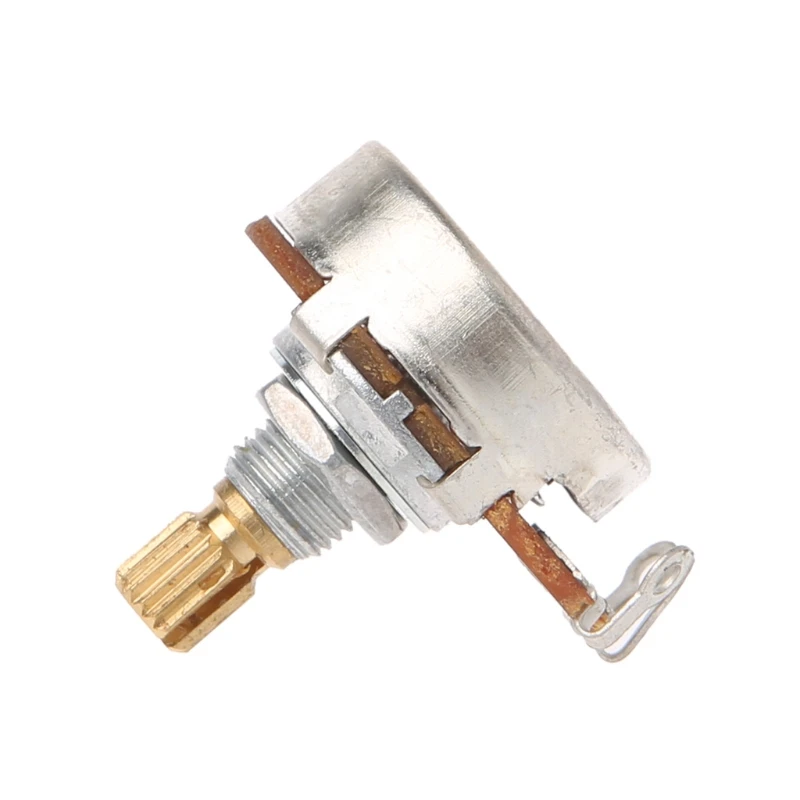 

B250K Potentiometer Splined Pot Electric Guitar Bass Effect Amp Tone Volume Parts
