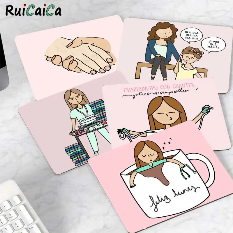 

RuiCaiCa мой любимый доктор медсестра медицина здоровье аниме уникальный настольный коврик игровой коврик для мыши Лидер продаж оптовая прода...