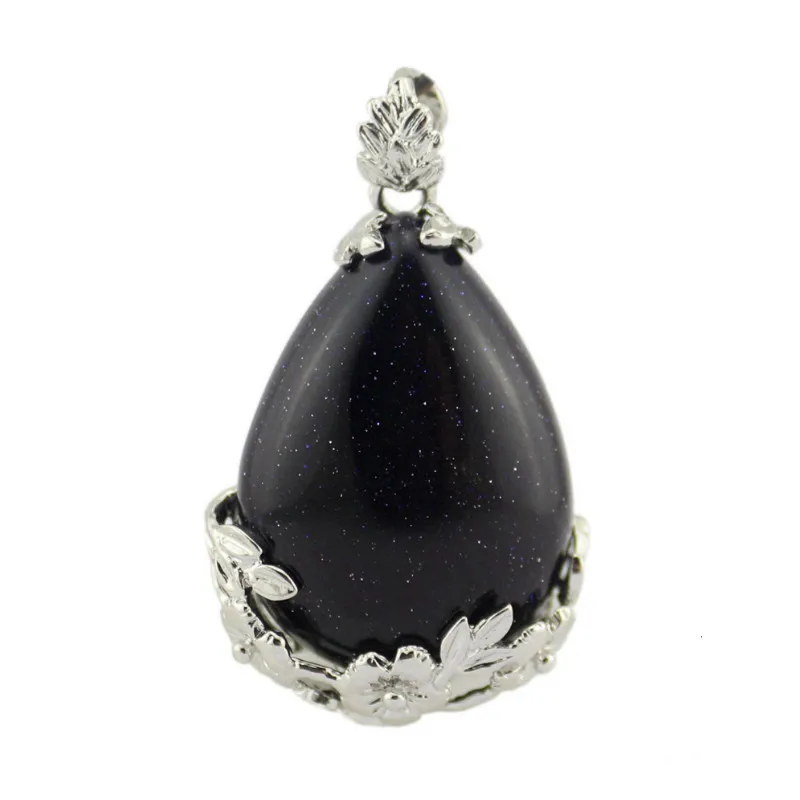 Подвеска из натурального камня в форме капли ангела для изготовления ювелирных