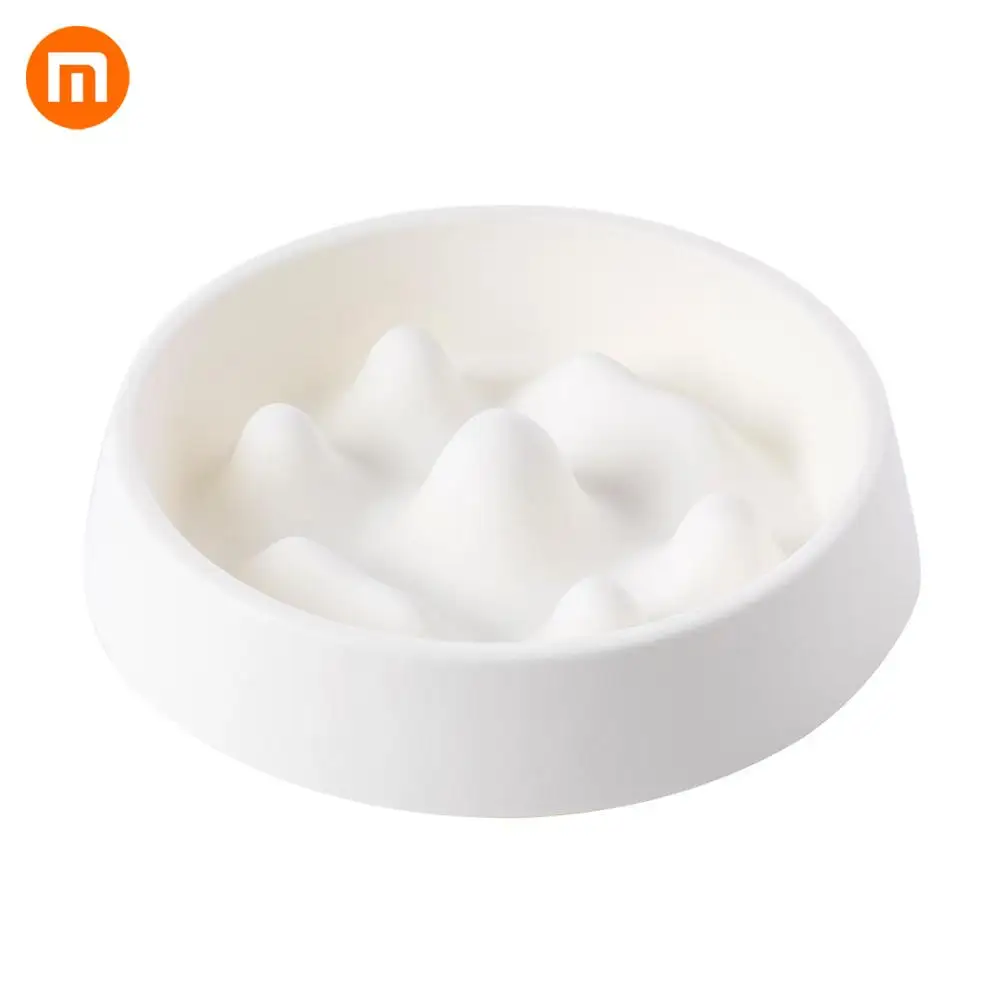 

Youpin Jordan&Judy Pets Feeder Dog Bowl Slow Eating Bloat Stop Food Plate Cat Anti Skid Dishes Tray Home Safe Pet Accessories