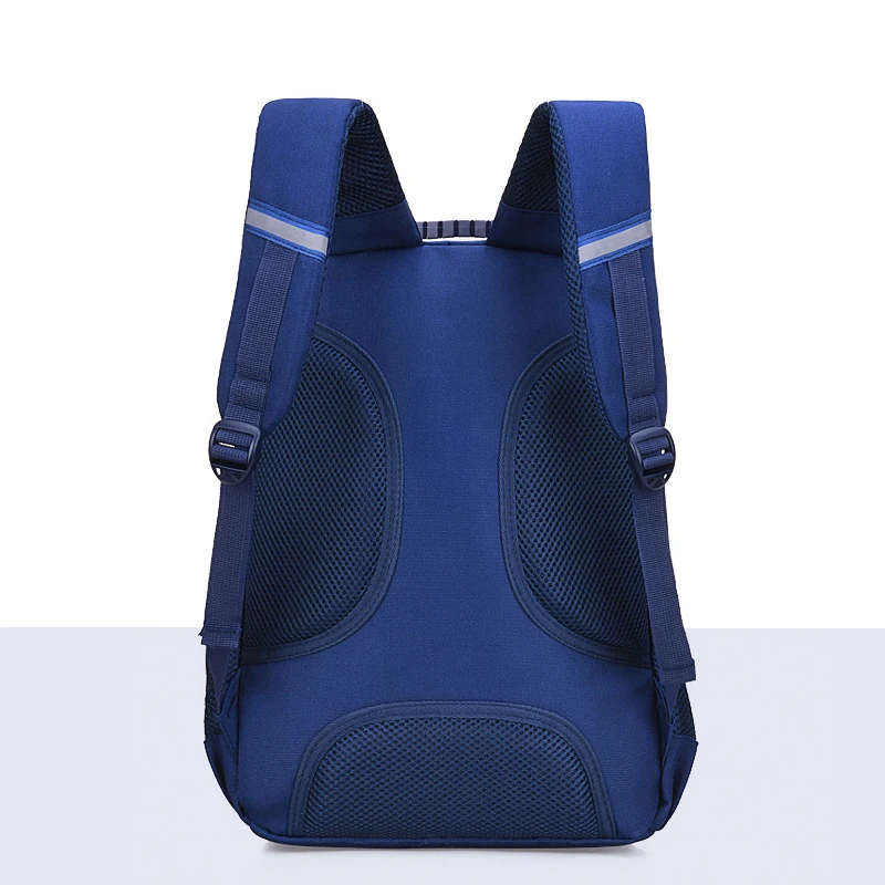 Новая ортопедическая сумка для начальной школы Одноцветный Детский рюкзак