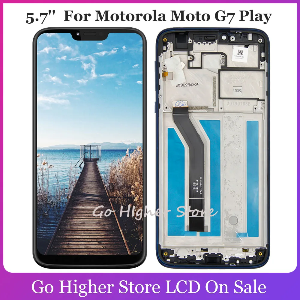 5 7 ''для Motorola Moto G7 с lcd-экраном HD USB XT1952 дисплей сенсорный экран Экран Сенсорная