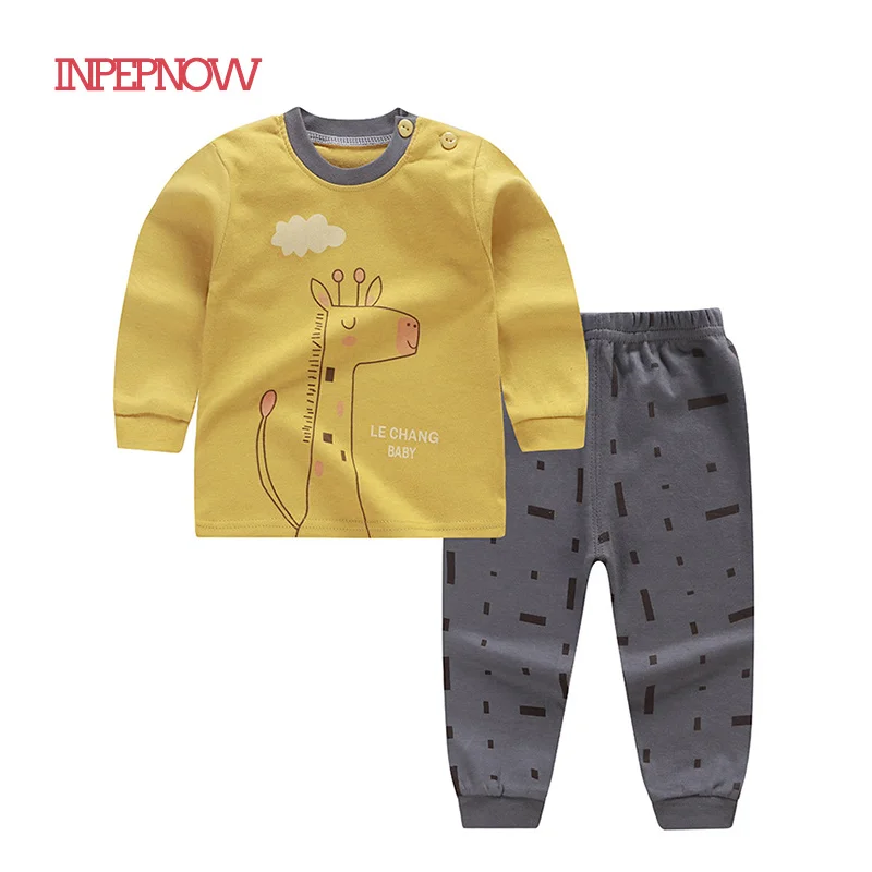 Детская Пижама с героями мультфильмов для маленьких девочек пижамный комплект