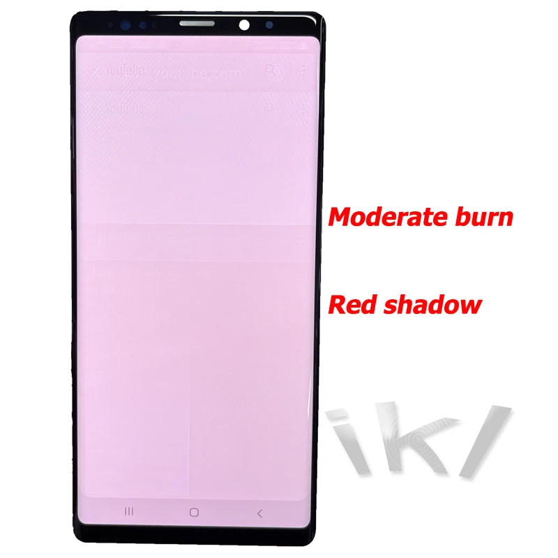 Digitalizador de pantalla t&aacute;ctil para m&oacute;vil, pantalla LCD AMOLED de 6,4 pulgadas con marco para SAMSUNG GALAXY Note 9, N960D, N960F-1