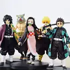 Аниме; Каблук 16 см демон Убийца Рисунок Kimetsu без Yaiba фигурку камадо Tanjirou Nezuko PVC Моделя с хорошим спросом игрушки подарок Zenitsu фигурка Inosuk