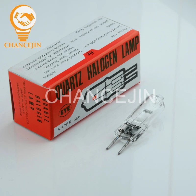 Глаз JC12V50W 20HG1 галогенная лампа G6.35 2000H используется для микроскопов биохимических
