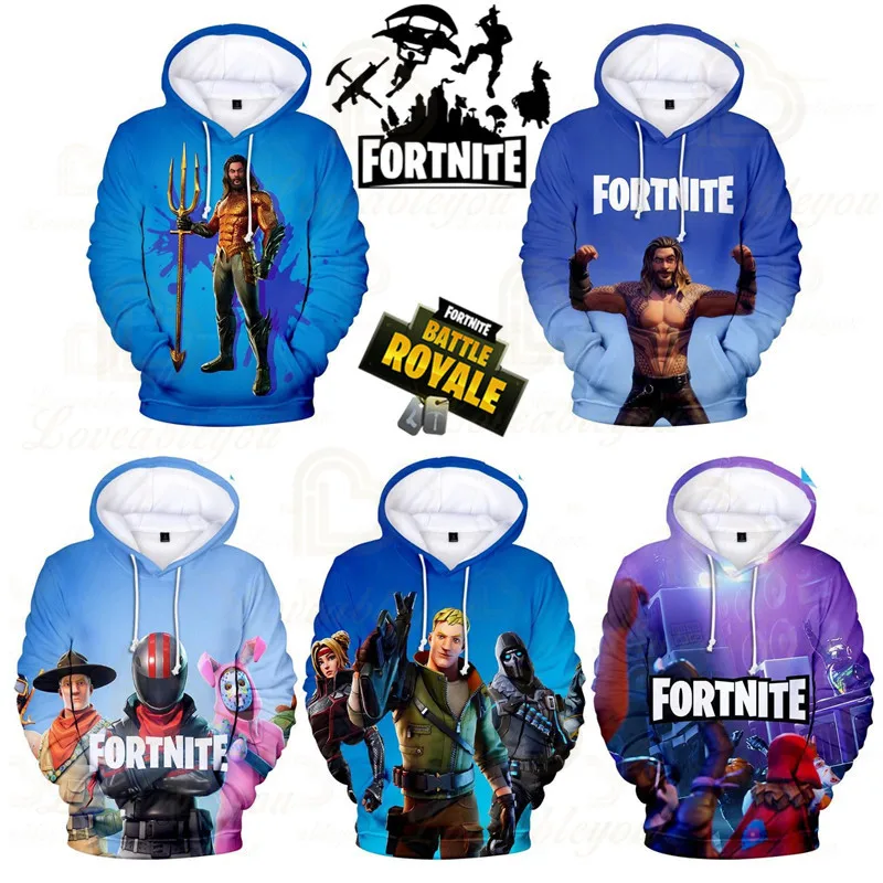 

Fortnite 3 To 14 Years Victory Kids Hoodies Battle Royale 3D Print Sweatshirt Boys Girls Cartoon Jacket Tops Teen Clothes