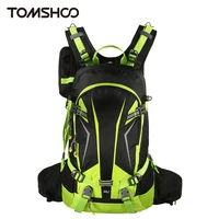 tomshoo 30l waterproof outdoor climbing backpack bag pack outdoor camping hiking backpack daypack w rain cover helmet cover