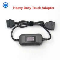 high quality 12v to 24v heavy duty truck diesel adapter cable for x431 for easydiag 2 03 0 truck converter free shipping