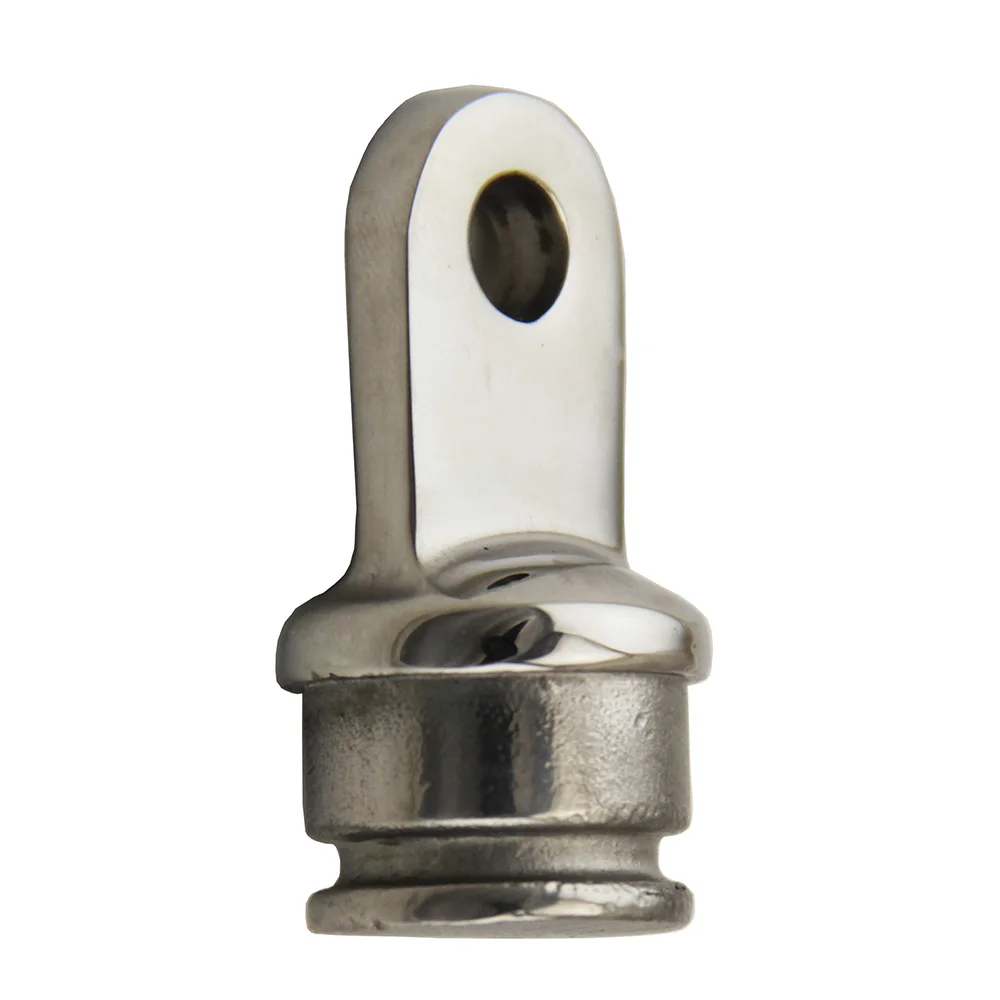 25mm Tube 2 шт. новые концевые заглушки из нержавеющей стали для 22 мм/25 мм трубки БИМИНИ навес фитинги внутри концы для глаз Sup доска аксессуары - Цвет: 25mm Tube
