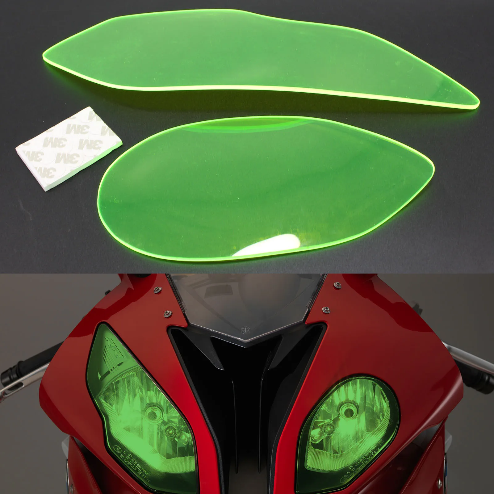 

Areyourshop Front Lamp Lens Headlight Lens Protection Fit For Bmw S1000Rr 2015 2016 2017 2018 Motorcycle Parts