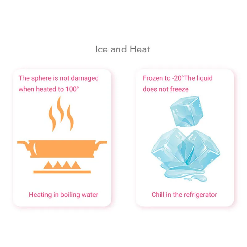 Большая красота хоккейная энергия хрустальный шар Охлаждение лица Шары льда