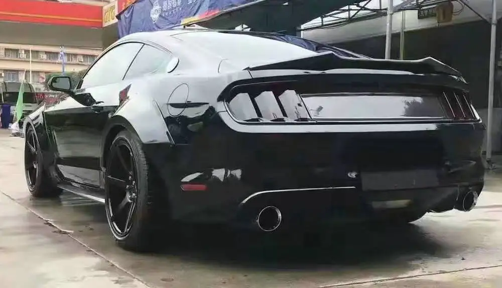 Для Ford Mustang 2 3 T 5 0 pp колесо Arch Stage3 крыло спойлер для бровей бодибилит осветительные