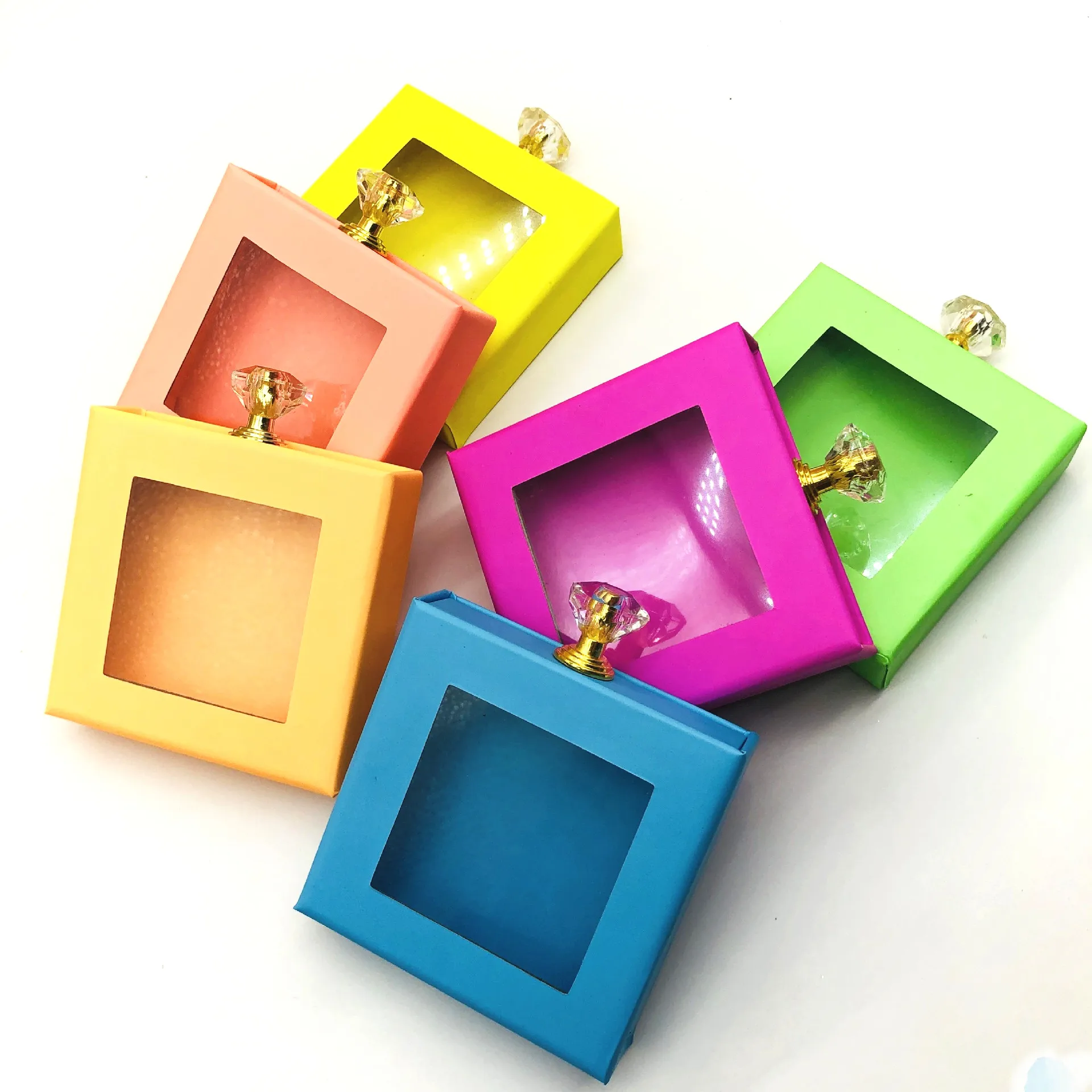 

Коробка для ресниц, квадратная, объемная, с искусственными ресницами, Магнитный чехол