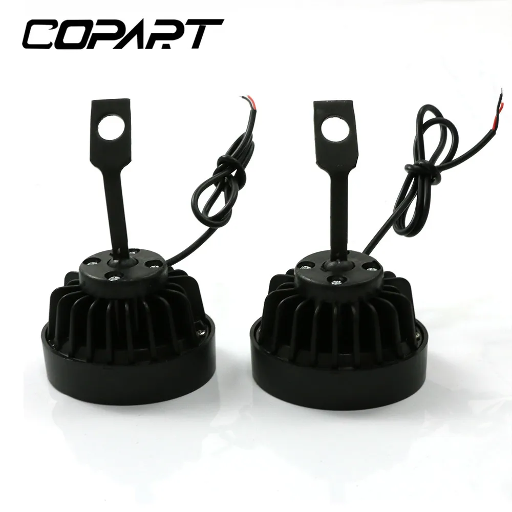 Универсальные мотоциклетные водонепроницаемые противотуманные фары 2 шт. 4