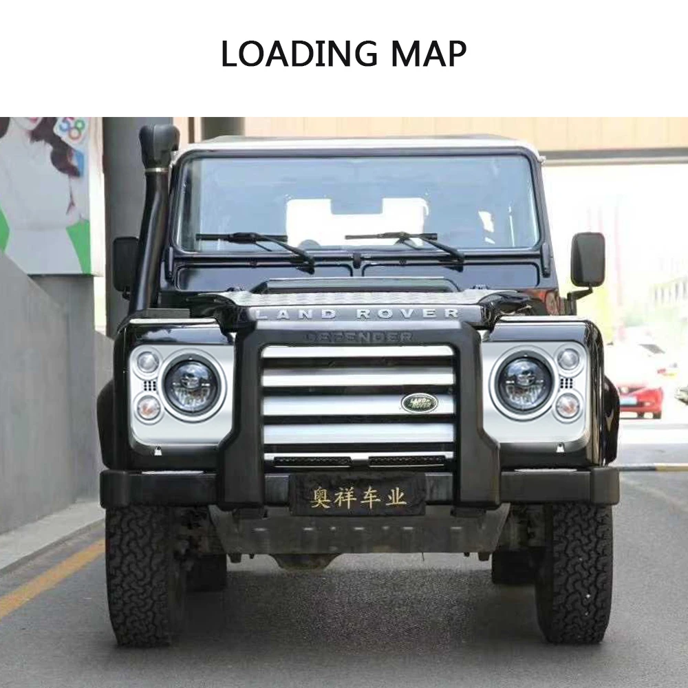 Auto Parts Car Styling Tuing Front Middle ABS Adventure Edition Style Grille For Land Rover Defender 90 110 Vehicle | Автомобили и