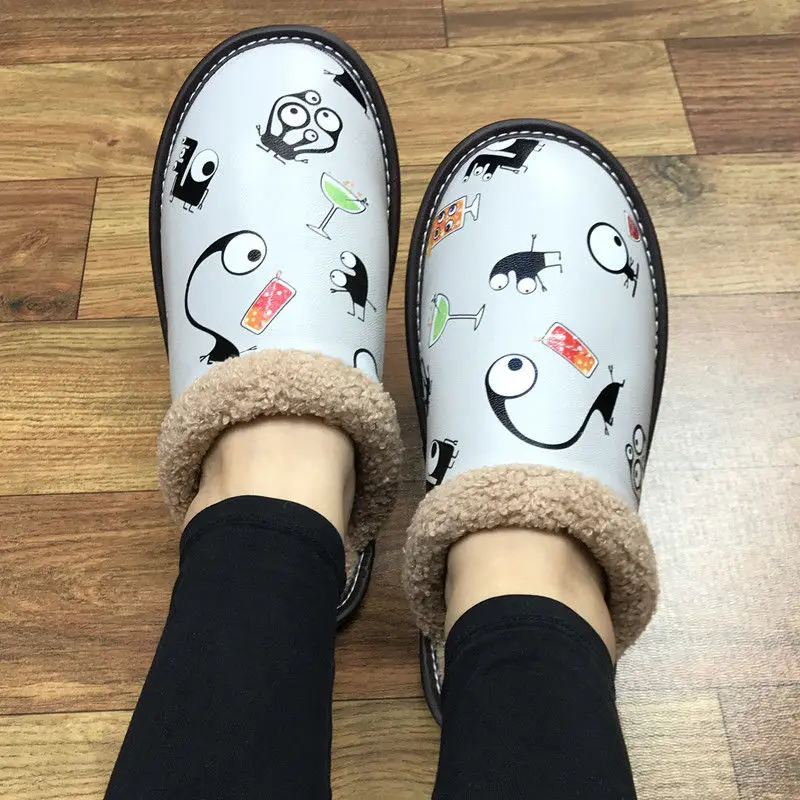 

Designer glitter ladies winter home slippers women Wool bedroom fur shoes sexy slippers mom house slippers