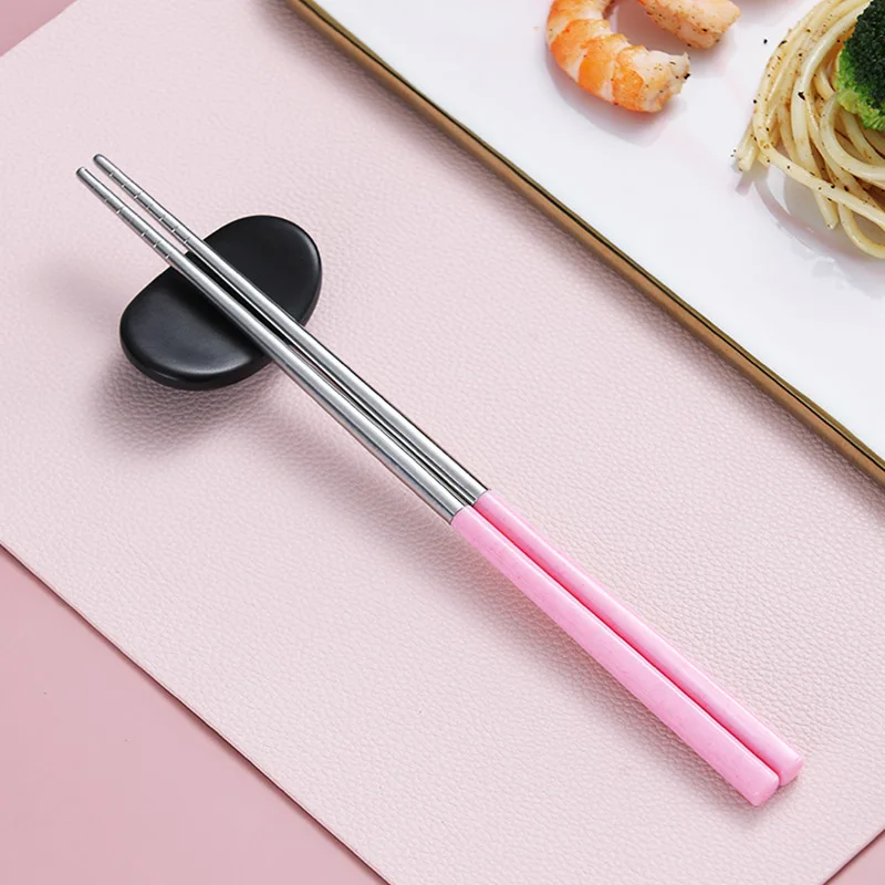 EIMAI китайские металлические палочки для еды 304 из нержавеющей стали портативные