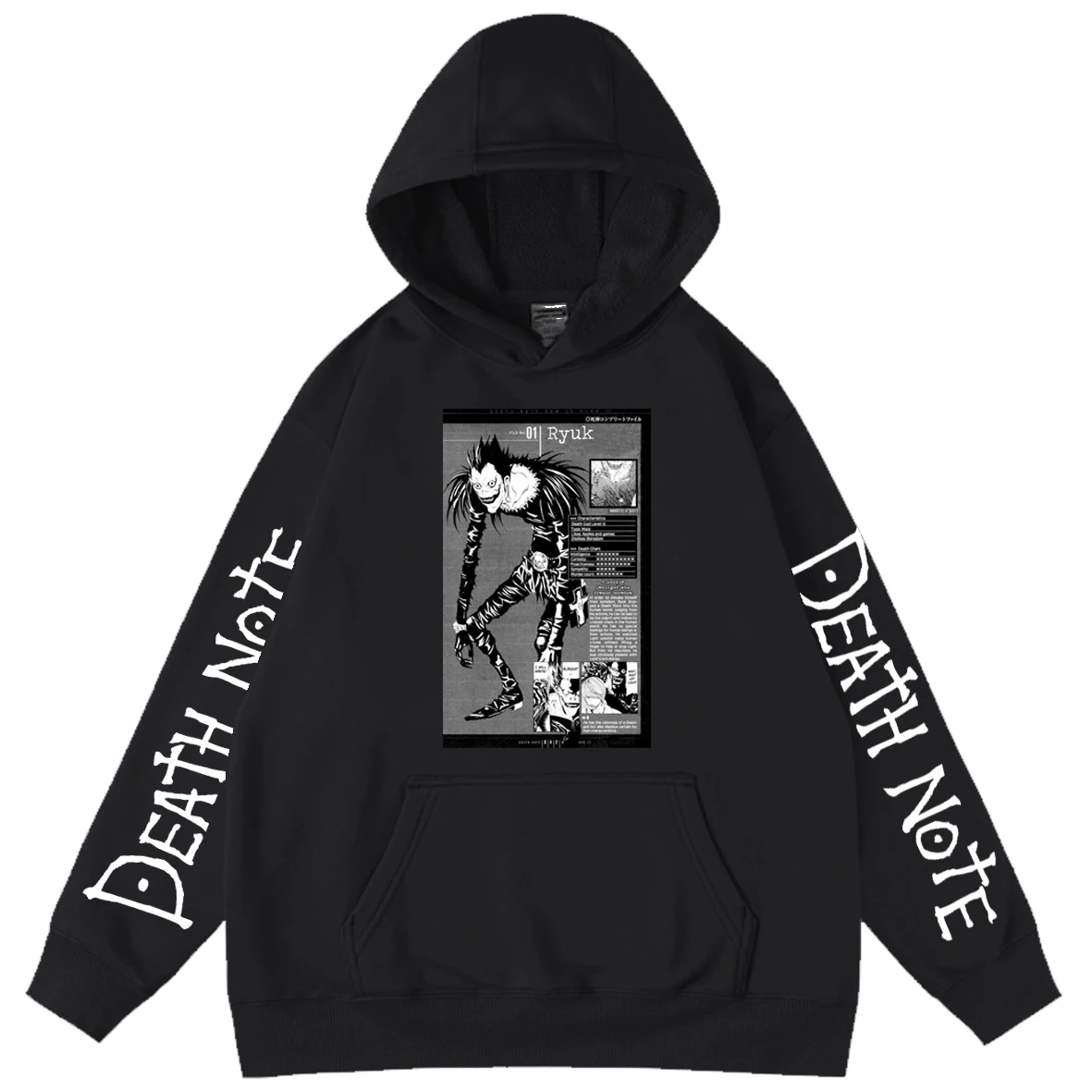 

TV Death Note Manga Warm Hoodie Pullover Youth Children's Clothing Boys and Girls Spring and Autumn Clothes for Teens Hoodies