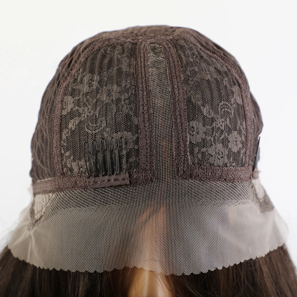 

TINY LANA ombre synthetic wig Brown Blonde Lace Front Wig Gluless Heat Resistant Cosplay Wigs for African American wigs