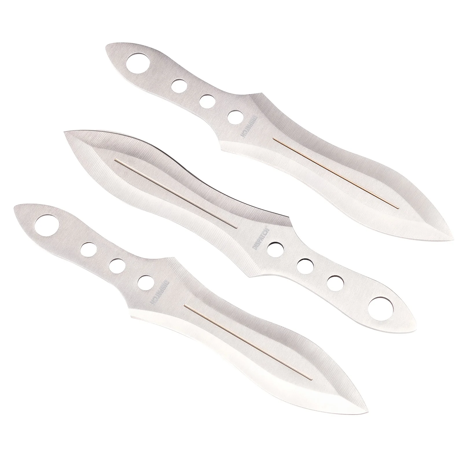 Набор тактических ножей с фиксированным лезвием 3 шт. для выживания на открытом