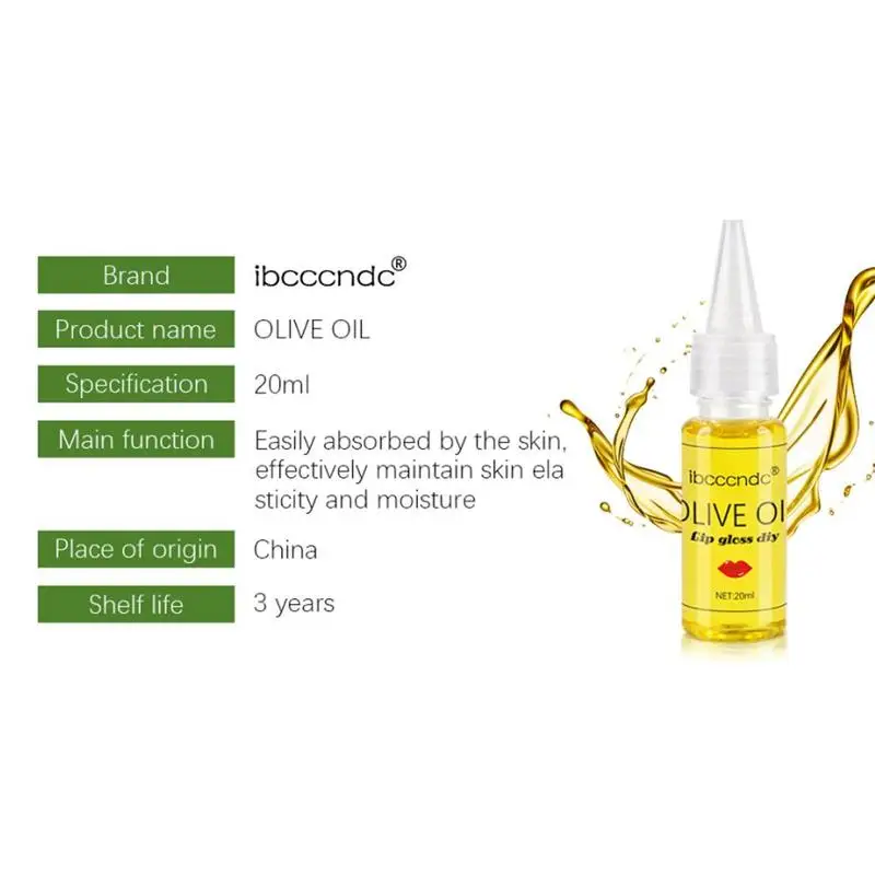 Увлажняющий водорастворимый материал для оливкового масла 20 мл блеск губ основа