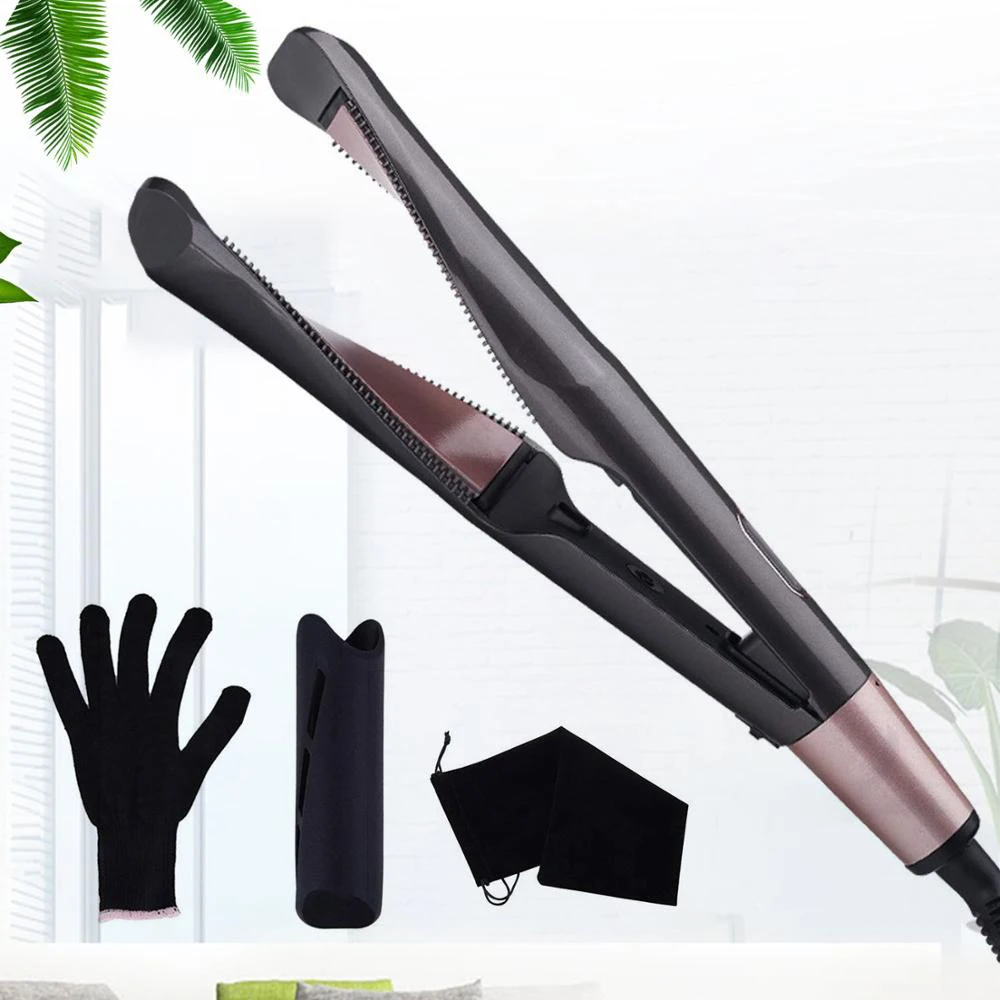 Профессиональный Выпрямитель для волос Biutee плойка волнистые витые пластины 2 в 1