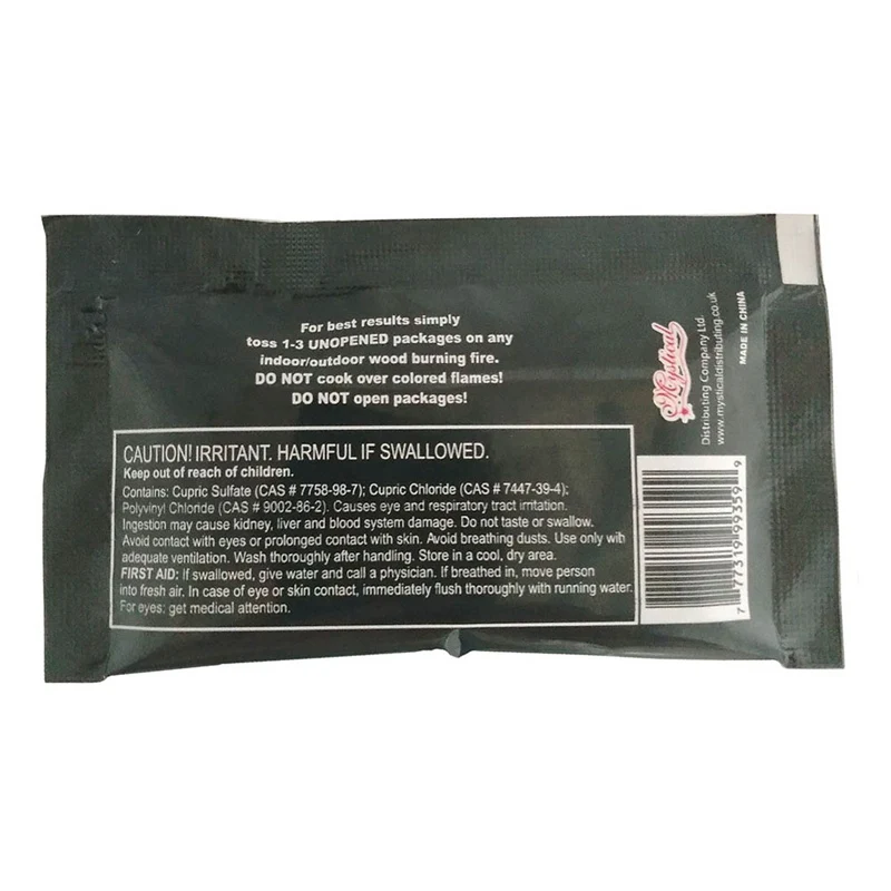 

Mystical Fire Magic 10g/15g/25g Colorful Flames Powder Bonfire Sachets Pyrotechnics Magic Trick Outdoor Camping Hiking Survival