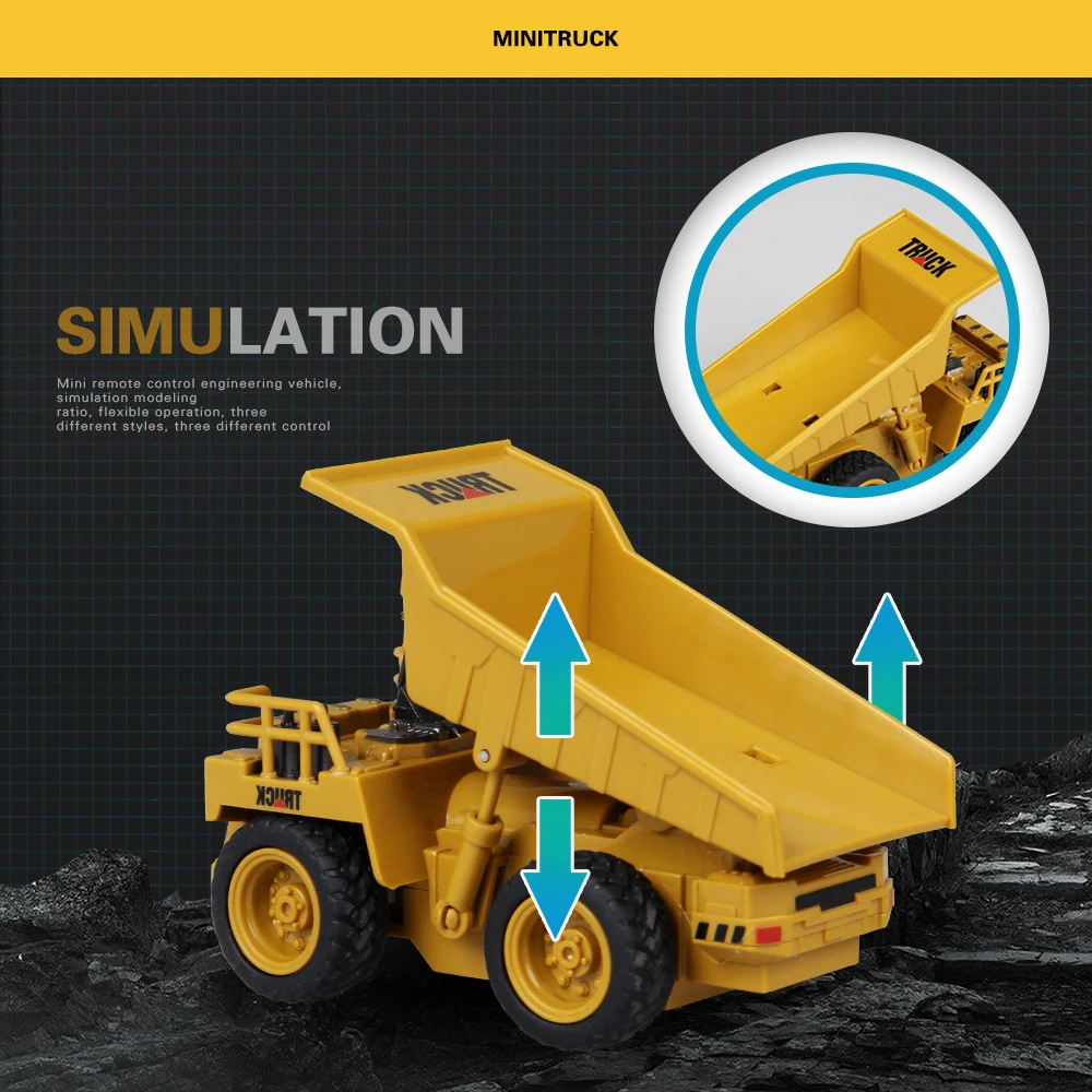 модель мини грузовика на рад