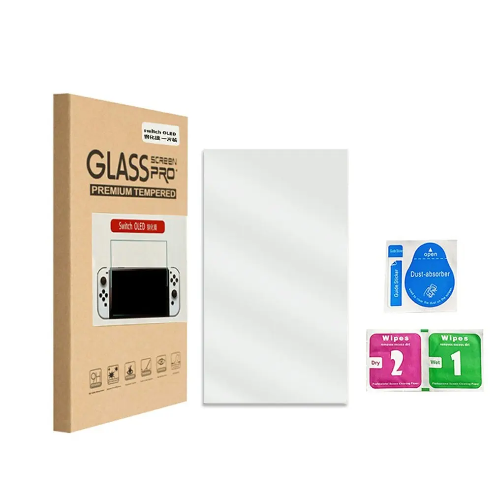 

For Switch Oled Tempered Film Host Full Screen Glass Film NS For Switch Game Machine Protective Film Scratch-resistant