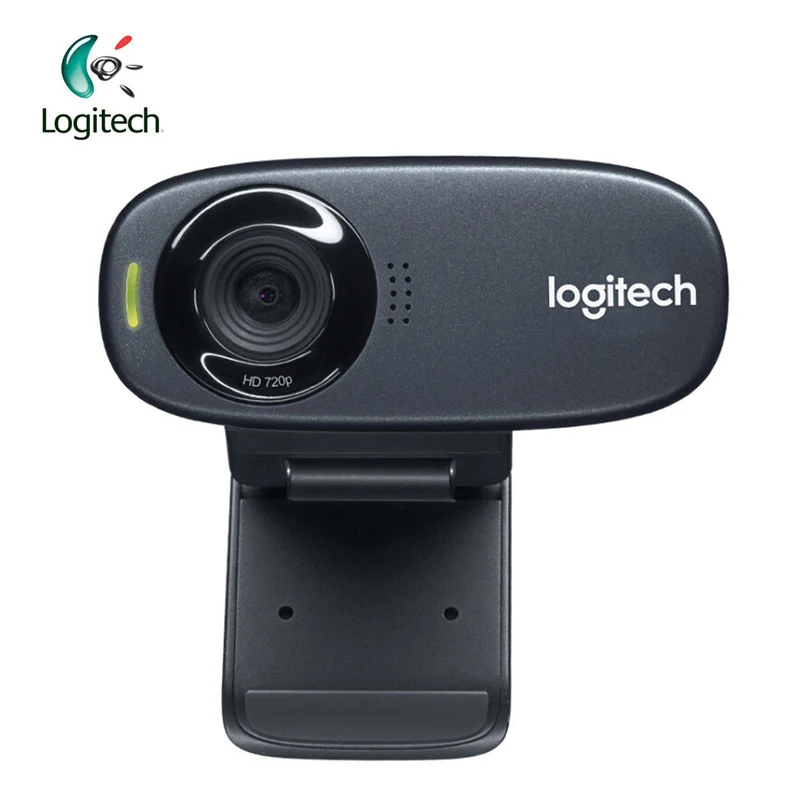 100% Original Logitech C310 Webcam Webcast camera Gaming Built-in Microphone HD 720P with 5MP Photos Auto Focus | Компьютеры и офис