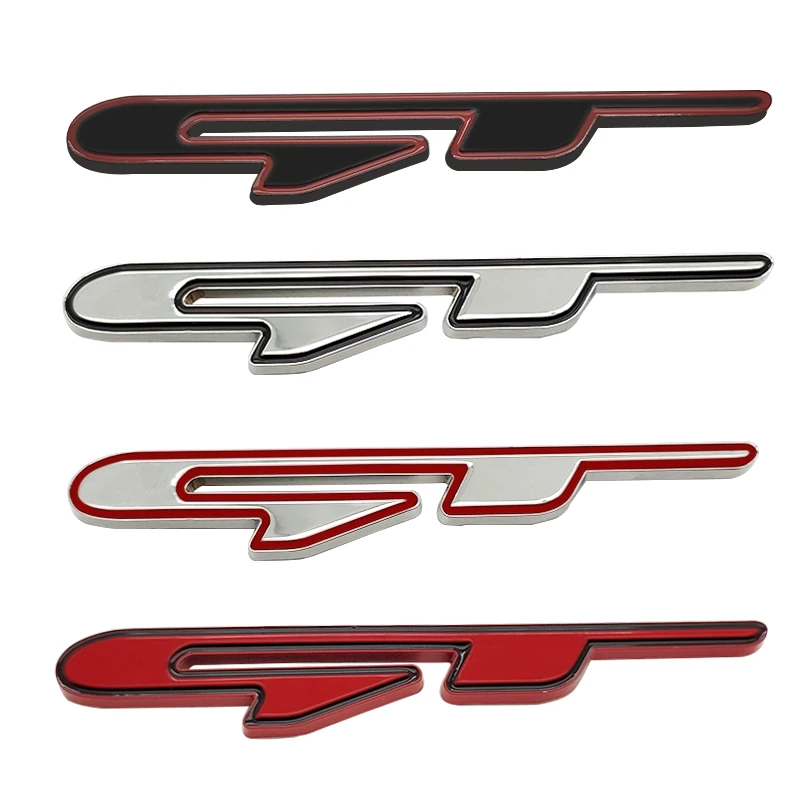 

3D metal Car Sticker Decal GT Automobiles Car Styling For Kia Sportage Rio Sorento Ceed Cerato Picanto Renault Car Accessories