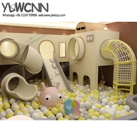 ylwcnn indoor soft playground kids slide park y202112a1