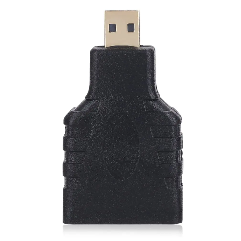 

ONLENY HDMI Female to Micro HDMI/TYPE D Male Plug Adapter Gold-plated Connector HDMI F/DM Adapter Converter for LCD Tvs