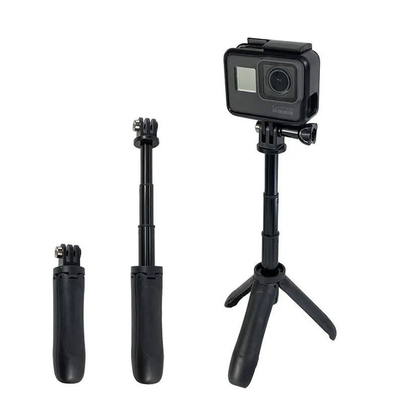 GoPro мини телескопическая стойка штатив hero6/5 противоскользящие маленькие 3 брюки с