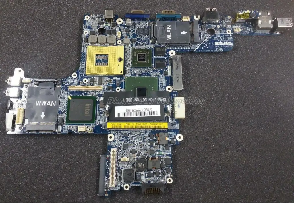 

Материнская плата для ноутбука Dell Latitude D620 CN-0R894J HAL00 LA-2791P PM965 DDR2 Материнская плата