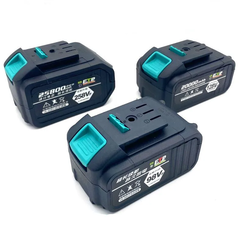 

Аккумулятор для электрического гайковерта, 18 в, литиевая батарея большой емкости 18650, 21 в, угловая шлифовальная машина, аккумулятор для элек...