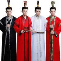 chinese national costume hanfu qin dynasty spring and autumn warring states official service han dynasty performance clothing