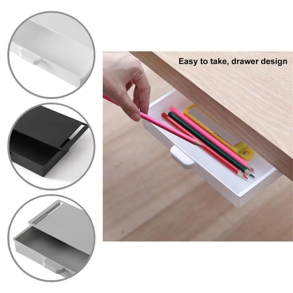 

Storage Holder Hidden Useful Wide Usage Easy Installlation Drawer Holder Case