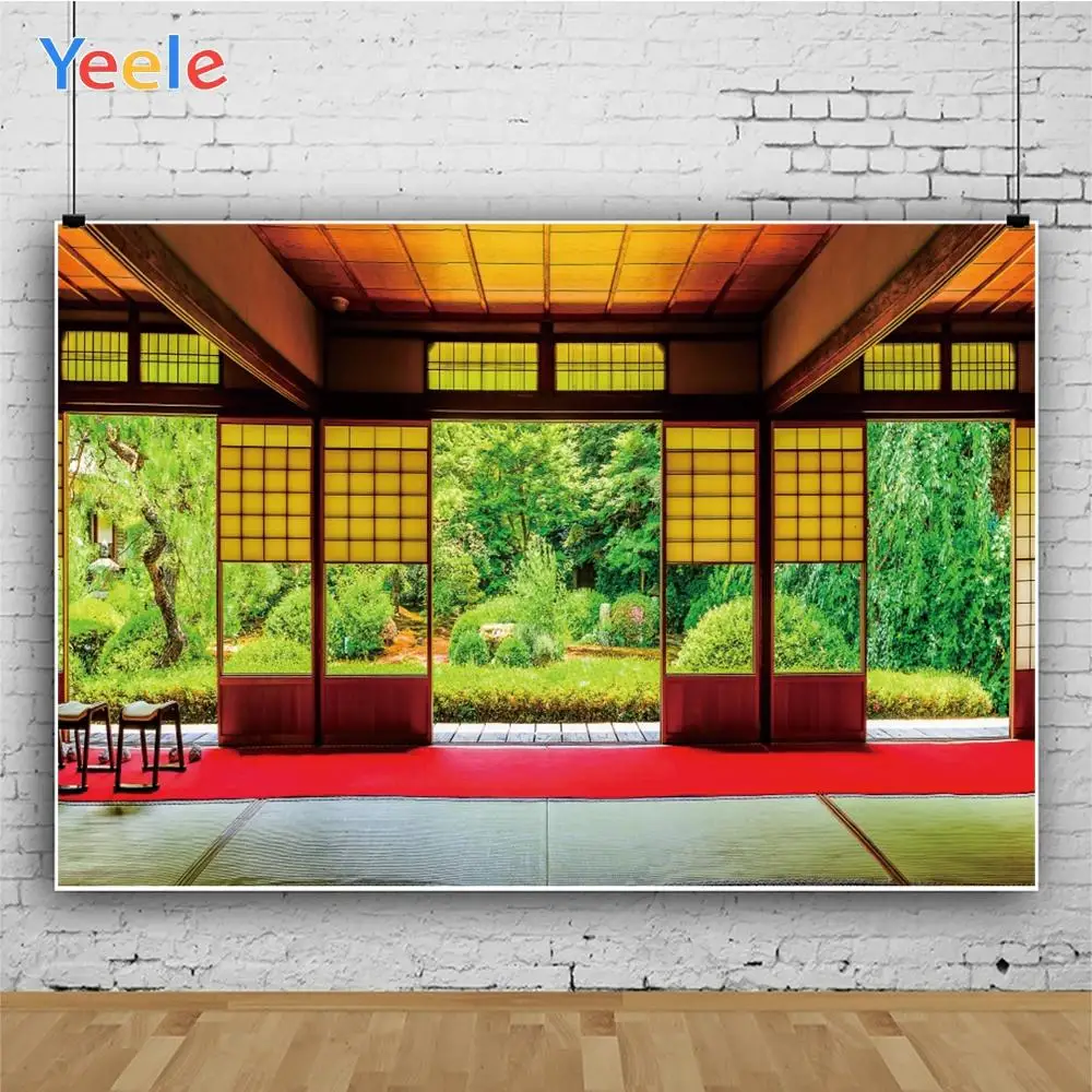 Yeele элегантные деревянные дома Япония здание гостиной фотографии фоны для