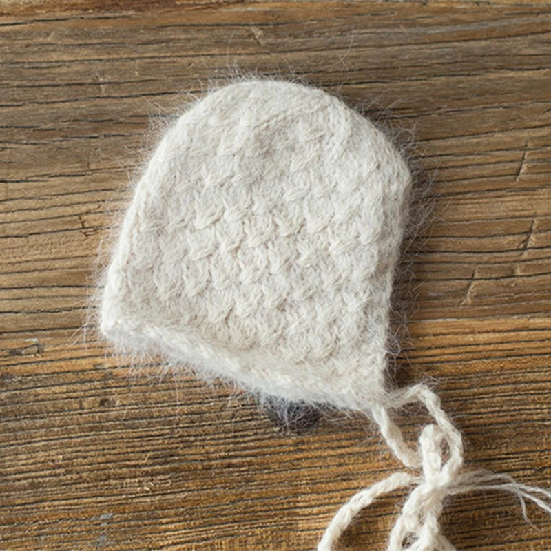 

Newborn Photography Props Baby Knit Hat Crochet Cap Infants Photo Costume Shooting Accessories