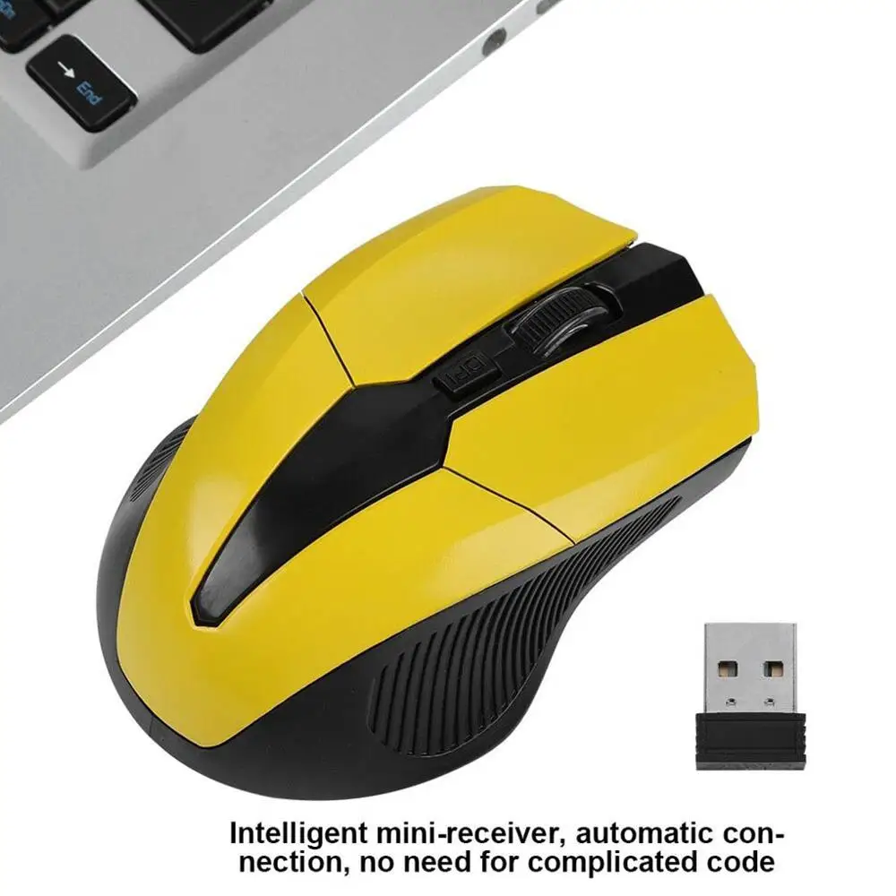 

New Portable 319 2.4Ghz Wireless Mouse Adjustable 1200DPI Optical Gaming Mouse Wireless Home Office Game Mice for PC Computer