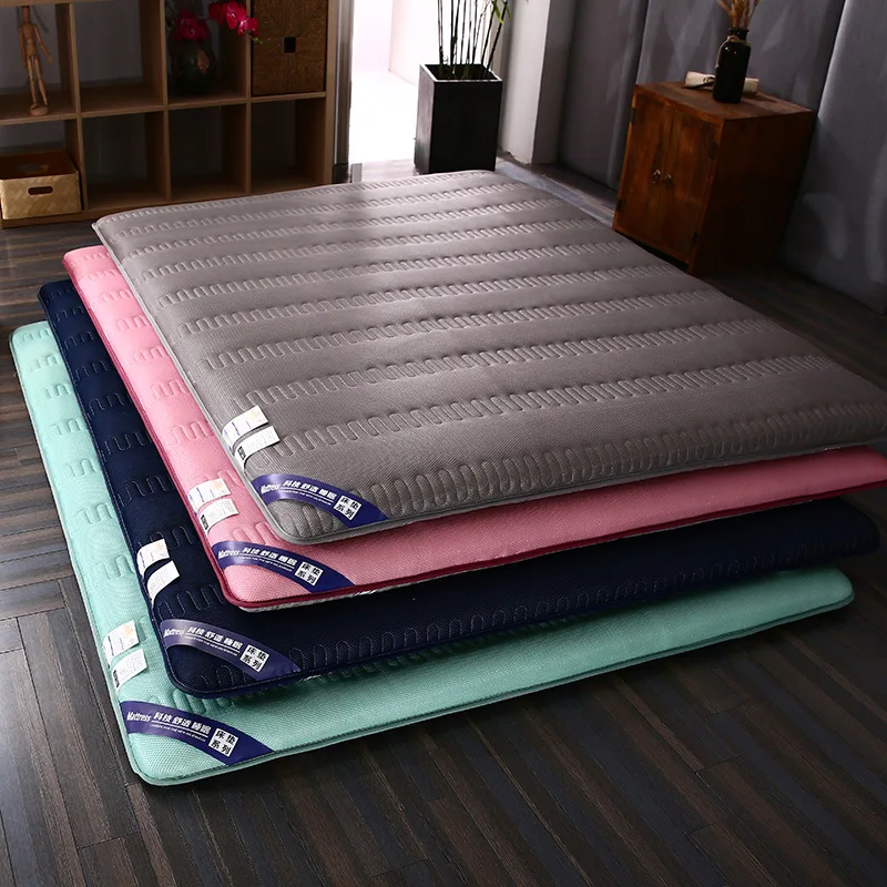 Роскошный Memory Foam 6 см, Высокоэластичный матрас, двойной коврик для кровати, татами, многоразмерный Противоскользящий матрас, студенческий коврик для кровати