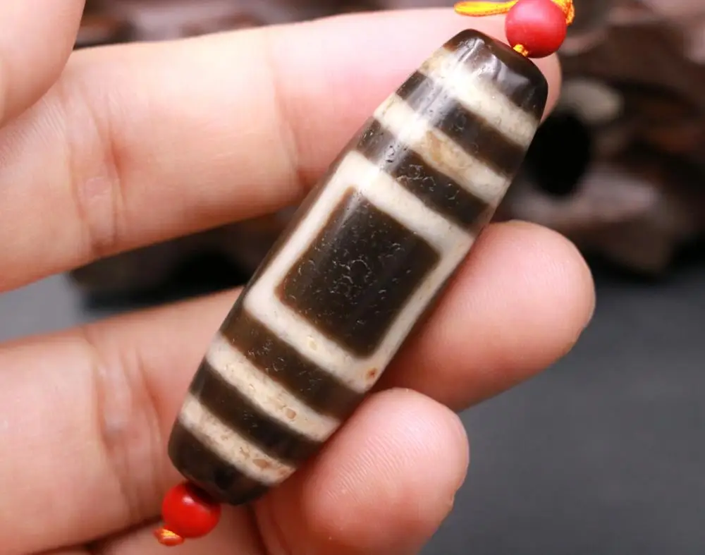 

Сокровище Магия LKbrother Высокое качество уникальный волшебный Тибетский Топ Старый Агат небеса и земли большой дзи Амулет из бисера Кулон AA