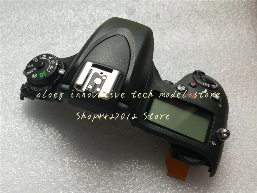 

Original For nikon D610 Top Cover Case Shell with Flash Board Top LCD Button Flex Cable SLR Camera Repair Part