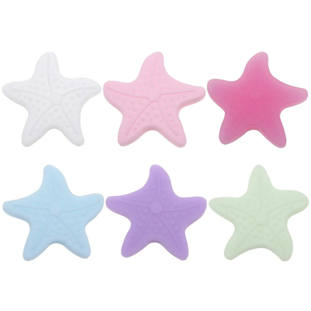 Защитная Наклейка в форме морской звезды на дверной замок утолщенная Бесшумная